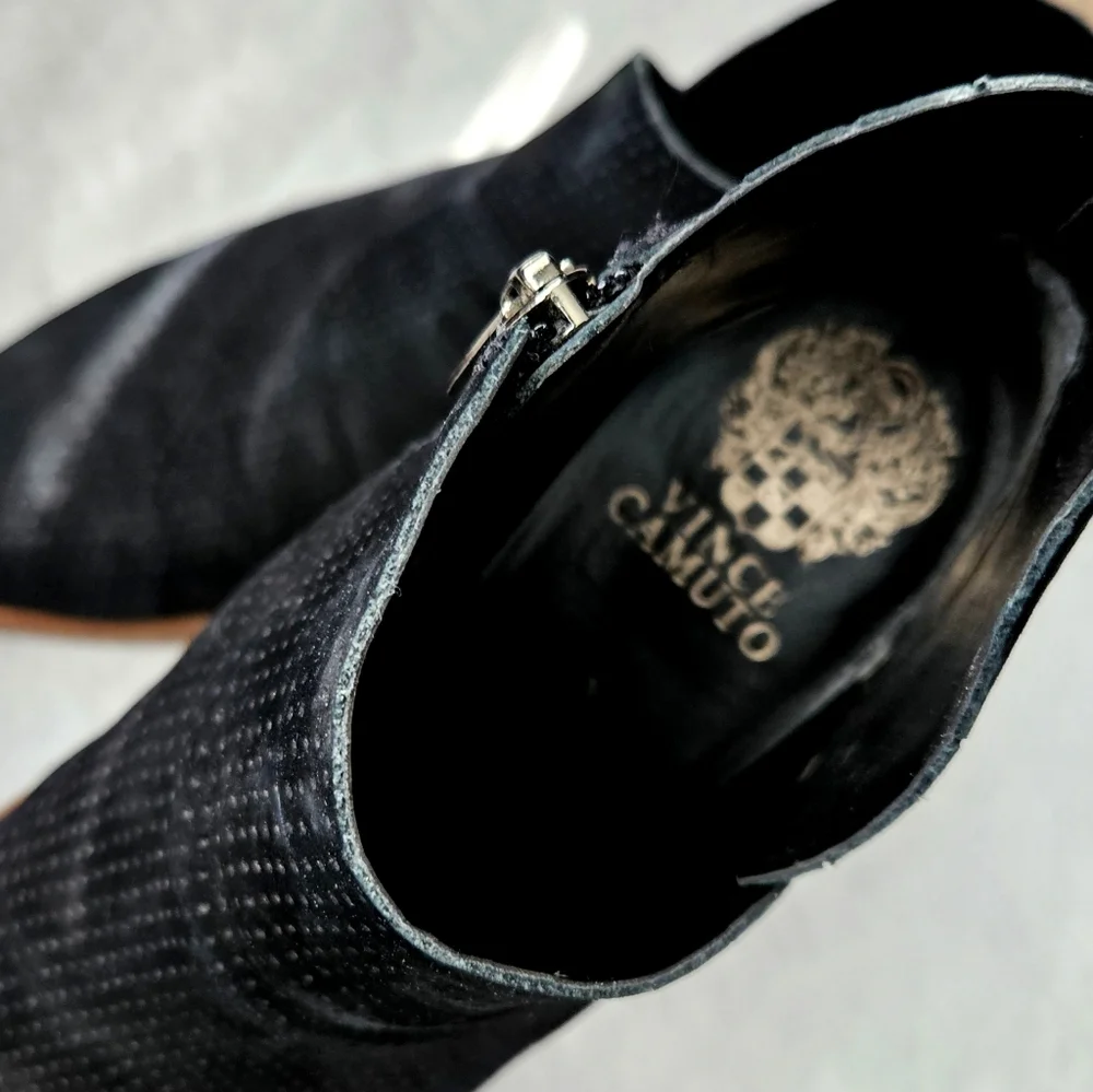 Vince Camuto Suede Ankle Booties Arendara style